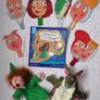 2 Puppets, Play Script, Story Book, Character Masks Image 4