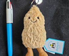 Jellycat Amuseables Peanut Bag Charm