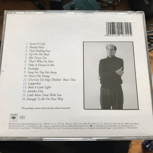 James Taylor - Greatest Hits Volume 2     CD