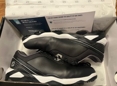 Footjoy Tour Alpha leather waterproof golf shoes. UK 9.5