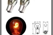 X2 Chrome amber indicator bulbs