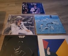 Elton John vinyl job lot