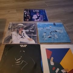 Elton John vinyl job lot