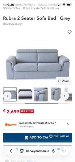 3 Seater Sofa Bed