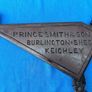 pair of Victorian industrial cast iron name plates Image 9