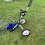 golf trolley and 2 sets of clubs Image 3