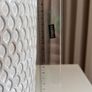 Decorative planter/pot in off-white/grey Image 3