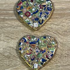 Beautiful Handcrafted China Mosaic Heart Magnet