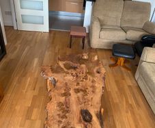 Very Rare Bog Oak Table
