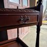 A mahogany cutlery trolley Image 4