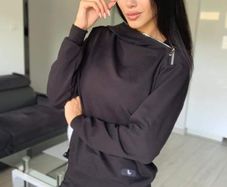Hoodie black,  High Quality Clothes from Hola Boutique