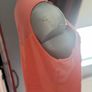 Yessica orange embroidered with beads top size XL UK18/20 EU46/48 Postage included Image 3