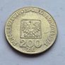 Vintage 1974 Polish Silver 200 Zloty Coin - XXX Lat PRL Image 2