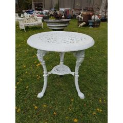 Cast Iron Table  Ornate Style N