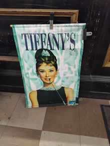 Breakfast At Tiffany's wall hanging