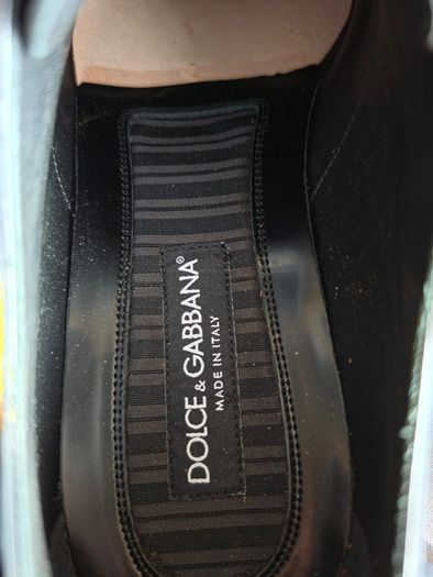 Genuine Dolce & Gabbana luxury brogue shoes.