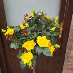 artificial rose tree