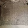 River Island Silver Sparkle zipped knitted Cardigan Image 5
