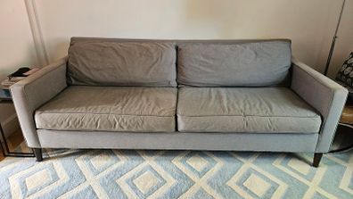 West Elm Heath Sofa Grand - 3 Seater