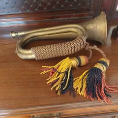 Vintage military bugle
