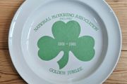 National Ploughing Association of Ireland Jubilee Plate - Irish Farming History Collectible Plate
