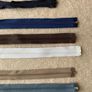 Zip, beige, separates /splits to be sewn into the jacket Image 6