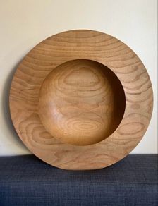 Turned Wooden Bowl