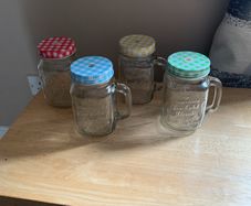 glass tankards
