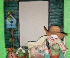 Frame (Regency Fine Arts Rag Doll) Vintage