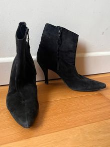 Manolo Blahnik Suede Boots