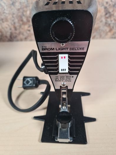 Vintage BROM LIGHT 650 DELUXE bromine lamp