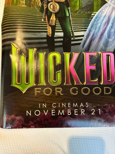 Wicked movie promotional poster - 2025