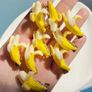 Funny Peelable Banana Hair Clips Set Image 2
