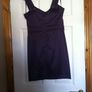Purple Satin Dress - Size 12 Image 2