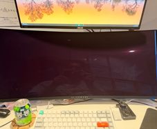 Alienware AW3423DWF 34 inch QD OLED Curved Gaming Monitor, Boxed, No Burn-In