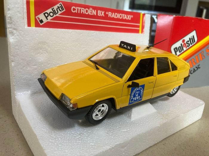 Citroen BX Taxi scale 1/25 rare