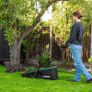 Cordless Lawn Mower ROTAK18V-34 (Cutting Width: 34 cm, Height of Cut: 25-65 mm, 35 l Fabric Grass Bag, Mulch plug, without Battery Image 7
