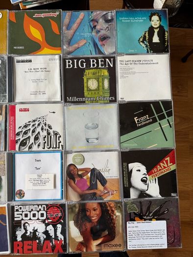 Personal Music CD and Music DVD Collection For Sale. Around 600 Titles. VG-EX Condition