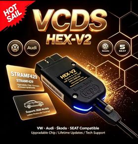 2026 Newest Hex V2 V26.9 Vag Com Usb Interface Scanner Cables For Vw Audi Skoda Seat Auto Com Unlimited Diagnostic Vcds Tool