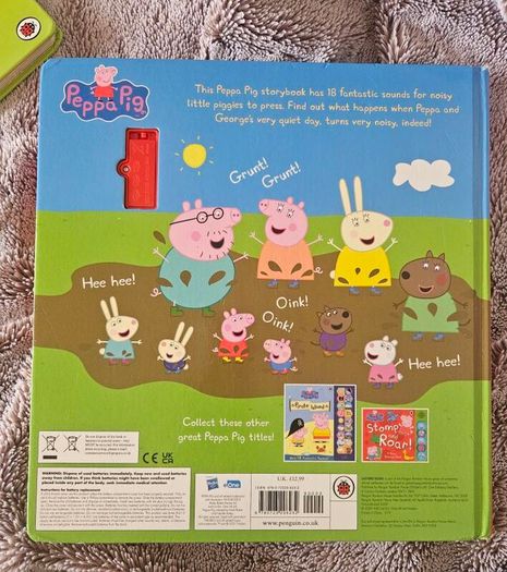 Peppa's Super Noisy Sound Book + My Grandpa Board Book