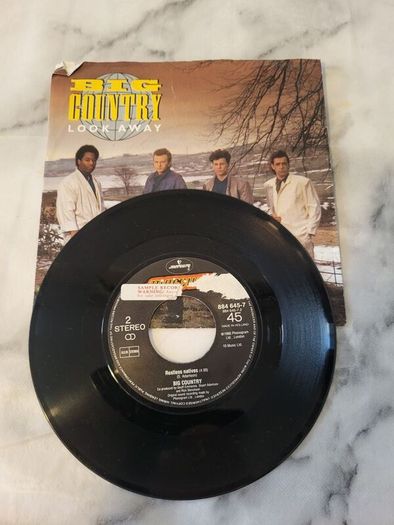 big Country look away 7 inch vinyl