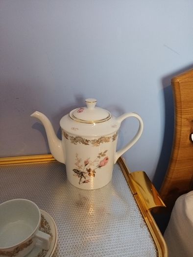 French LIMOGES  Coffee Set  for 2