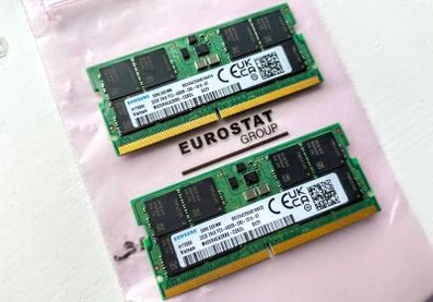 64GB Samsung 2x32GB DDR5 Laptop RAM Sodimm 4800MHz Brand New