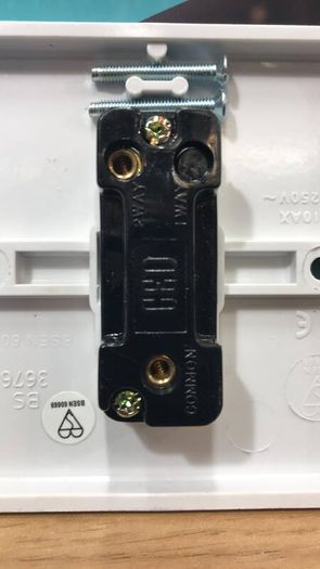 White Bell Push Switch