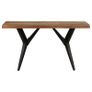 Dining Table 140x70x76 cm Solid Reclaimed Wood Image 3