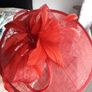 Stylish Fasinator Deep Pink Head Piece by Jacques Vert/Further Price Drop Image 9
