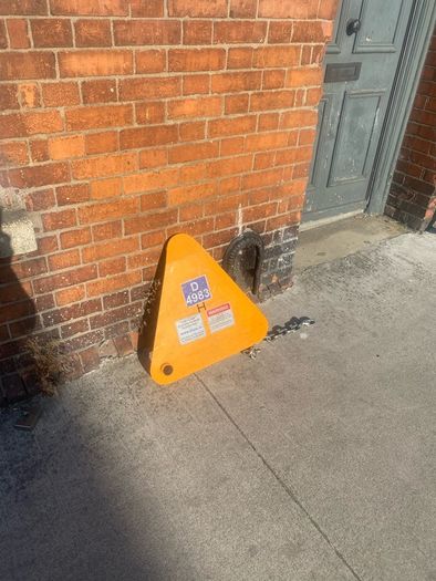 Dublin City Council Clamp for car