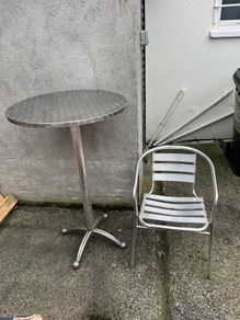 Table and chair