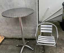 Table and chair
