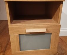 Brimnes bedside locker